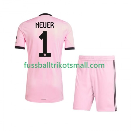 Fußballtrikots Bayern München Manuel Neuer 1 UCL Torwart Kinder 2025-2026 Kurzarm 3rd trikot kaufen